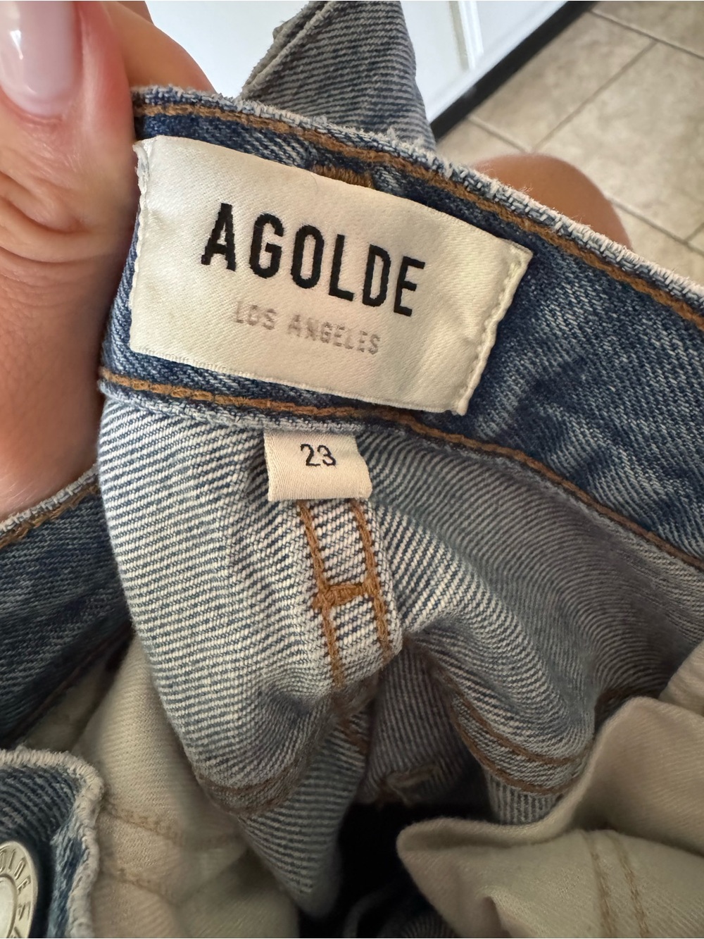 Agolde Low Slung Baggy - Picture 2 of 5